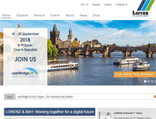 Tablet Screenshot of lorenz.cc